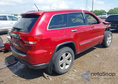 2011 Jeep Grand Cherokee Limited из США, поврежденный, VIN 1J4RR5GG8BC673966